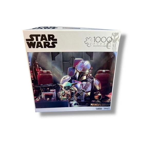 Star Wars The Mandalorian 1000 Piece Jigsaw Puzzle Buffalo - Picture 1 of 4
